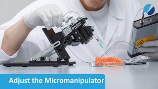 Manual Micromanipulator  Adjust the Micromanipulator to your Measurement SetUp [upl. by Notyalk]