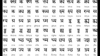 Formation of Sanskrit words with complex letters [upl. by Ailema814]