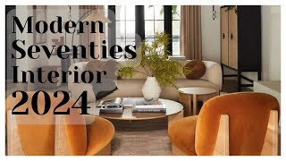 Modern 70s Interior Design 2024 A Colorful Touch of History [upl. by Ave754]