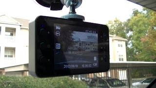 Car Dash Camera K6000 Video tests Day amp Night Авторегистратор [upl. by Leinad]