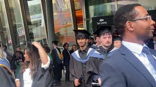 UK Student Life  Graduation Ceremony Salford University [upl. by Scholem878]