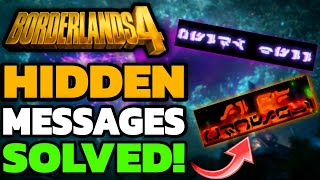 Borderlands 4  HIDDEN Messages SOLVED Borderlands 4 Trailer Breakdown [upl. by Brittany]