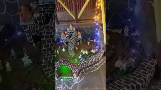 Fort model made in village as a part of Diwali Celebration diwali shorts [upl. by Niala]