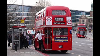 Routemaster ride from the Tower  RML2344 [upl. by Kcirdot]