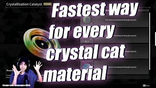 Fastest way for each crystallization catalyst material in The First Descendant [upl. by Erodasi]