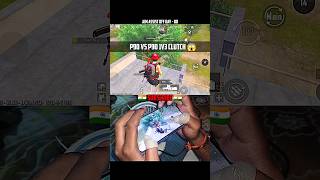 P90vsP90😱Fastest 6 Finger Android Playerhandcamiqoo3 bgmi pubgshortsviral [upl. by Ayar]