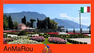 🇮🇹 Gardasee Riva Driving View by Bike Beach Video mit dem Fahrrad Italien [upl. by Jacoba183]