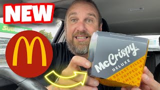 McDonald’s NEW McCrispy DELUXE [upl. by Bernetta]