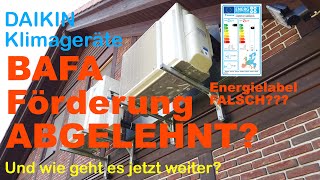 Warum die BAFA Förderung gestoppt wurde  DAIKIN Klimageräte [upl. by Stefa]