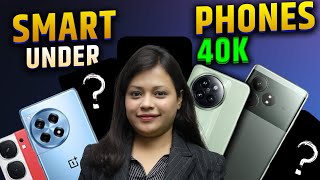 Top 5 Best Smartphones Under ₹40000 Budget ⚡ July 2024 [upl. by Moncear]