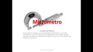 Micrómetro 1 [upl. by Noiram544]