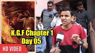 KGF Chapter 1 Public Review  DAY 05 Christmas Special  YASH [upl. by Landers287]