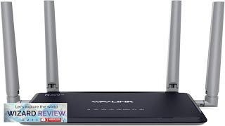 WAVLINK 4G Router with SIM Card Slot N300 LTE WiFi Router 4x5dBi Review [upl. by Nnor]