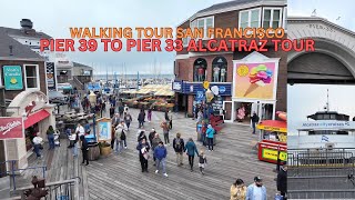 Exploring San Francisco Pier 39 to Pier 33 [upl. by Scarlett]