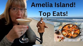 Amelia Islands TOP 3 Restaurants Where to Eat in Amelia Island Fernandina Beach Florida [upl. by Karab]