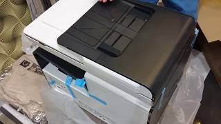 HP PageWide Pro 477dw Multifunction Printer D3Q20B UNBOXING VIDEO [upl. by Nowujalo]