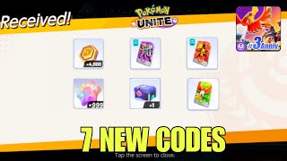 NEW CODES POKEMON UNITE GIFT CODES 2024 SEPTEMBER  POKEMON UNITE CODES  POKEMON UNITE CODE [upl. by Nahtannoj]