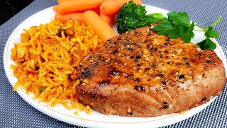 Quick and Easy Air Fryer Fish SteakTuna Steak Recipe in 10 minutes taste so so good Tasty [upl. by Araccot]