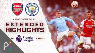 Arsenal v Manchester City  PREMIER LEAGUE HIGHLIGHTS  1082023  NBC Sports [upl. by Iras]