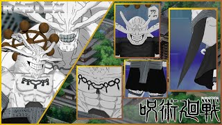 Jujustu Kaisen Roblox Avatar Showcase  Mahoraga [upl. by Natka]