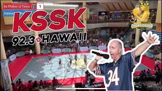 Jimmy Da Geek on KSSK 923 632024  Recap of the Hawaii Club Volleyball Championship [upl. by Latsyrcal]