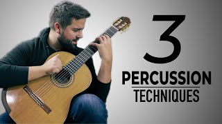 How To Play Fingerstyle Guitar Percussion [upl. by Callan598]