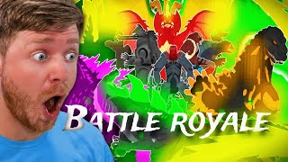 Reacting to KAIJU BATTLE ROYALE Crazy [upl. by Gaeta734]