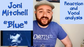 Joni Mitchell  Blue VOCAL COACH REACTION AND VOCAL ANALYSIS [upl. by Aural656]