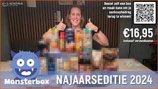 DE MONSTERBOX NAJAARSEDITIE 2024 UITPAKKEN  VLOG 614 [upl. by Eceinhoj]