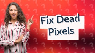 Can you fix a line of dead pixels on a monitor [upl. by Moyer906]