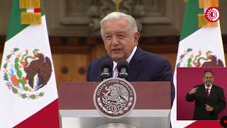 México es segundo país del mundo con menos desempleo sostiene AMLO en su último informe [upl. by Swee596]