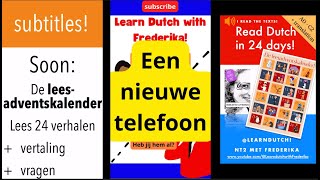 NT2 Nieuwe Telefoon New Smartphone Nederlands Dutch Nederland Holland Inburgering Staatsexamen [upl. by Nibuz]