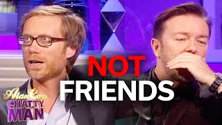 Stephen Merchant amp Ricky Gervais Aren’t Actually Friends  Full Interview  Alan Carr Chatty Man [upl. by Toinette]