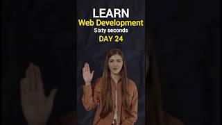 Learn Web Development Series Day 24  learnhtml5andcss3 coding programming webdevelopment day24 [upl. by Adirahs]