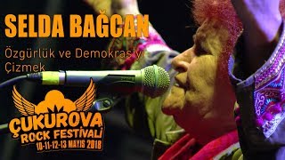 Selda Bağcan  Yaz Gazeteci Yaz  Çukurova Rock Festivali 2018 [upl. by Joella897]