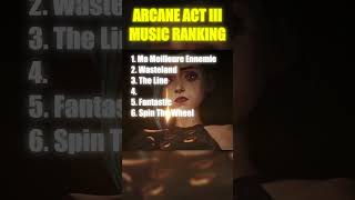 arcane Season 2 Music Ranking  ACT III [upl. by Baseler]