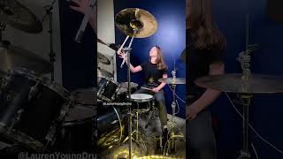 Bastille  Pompeii Drum Cover  Drummer Cam Performed LIVE by Female Teen Drummer Lauren Young [upl. by Dedra]