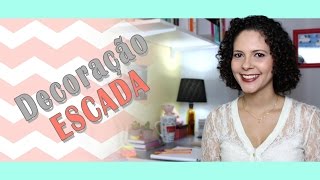 5 ideias para decoração de escada  Mariana Martins [upl. by Arat484]