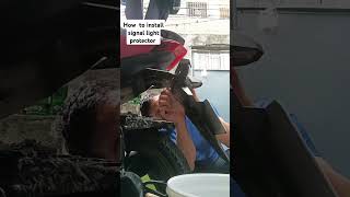 How to install Signal light protector [upl. by Zarger]