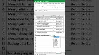 Menghitung Check Box dengan COUNTIF di Excel [upl. by Wise]