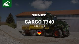 Fendt Teleskoplader  Cargo T740  Lift it up  Fendt [upl. by Kinelski18]