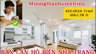 ĐÃ BÁNBÁN CĂN HỘ BIỂN ĐỘC LẠ 70M2TẦNG4 MƯỜNG THANH VIỄN TRIỀU HÒN CHỒNG NHA TRANG [upl. by Jorey]