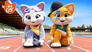 🏅🎽 Paris 2024  Lampo and Milady at the Olympics  44 Cats [upl. by Suivatnod]