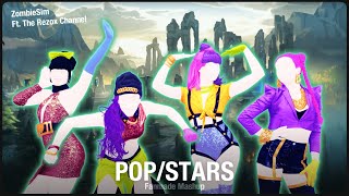 Just Dance 2019 POPSTARS by KDA ft Madison Beer GIDLE Jaira Burns  Dance MashUp Fanmade [upl. by Melony]