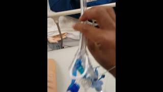 HEMOPTYSIS PART ONE DOUBLE LUMEN ENDOTRACHEAL TUBE PORTEX [upl. by Nawrocki]