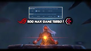 BEST GAME BOOSTER IN COD MOBILE  ROG Max Game Turbo [upl. by Orin518]