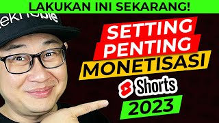 TERBARU🤑 Cara Setting Monetisasi Youtube Shorts  Monetization explained 2024 [upl. by Loredo271]