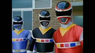 Denji Sentai Megaranger  All Henshins Episode 1  51 [upl. by Annaek]