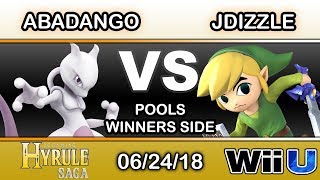 Hyrule Saga  Abadango Mewtwo Vs Jdizzle Toon Link Pools  Smash 4 [upl. by Ellie890]