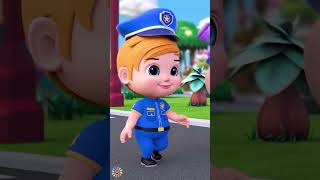 Baby Police Song  Best Funny Nursery Rhymes For Kids Shorts [upl. by Ahsemat201]